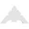 Ekena Millwork Vanguard Architectural Grade PVC Gable Bracket, 36"W x 22 1/2"H x 4"D x 6"F, 15/12 Pitch GBP036X23X0406VAN00 - alternate 2